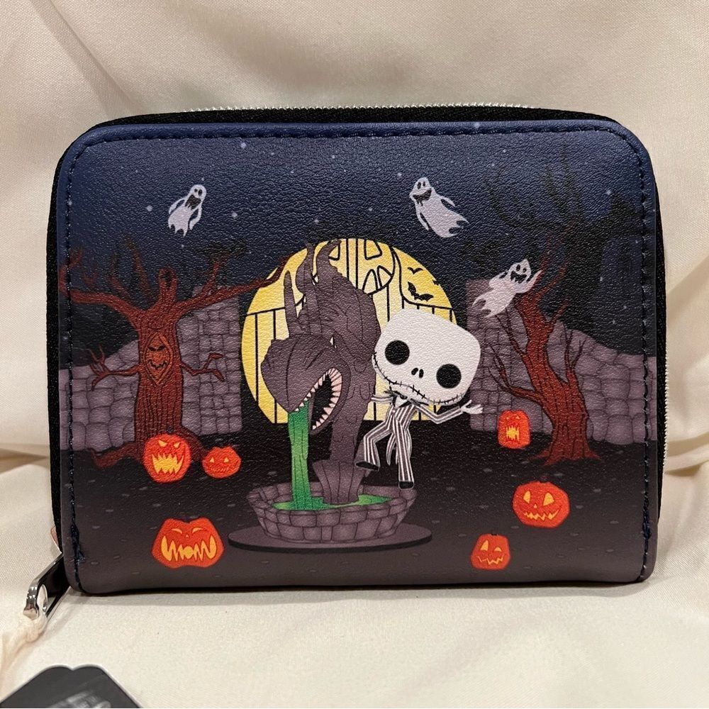 Funko Disney Nightmare Before Christmas Jack Zip Around Wallet NWT